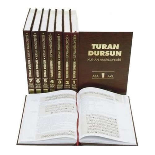 Kur\'an Ansiklopedisi Seti 8 Cilt Takım - Turan Dursun