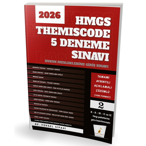 HMGS Themiscode 5 Fasikül Deneme Pelikan Yayınları 2026