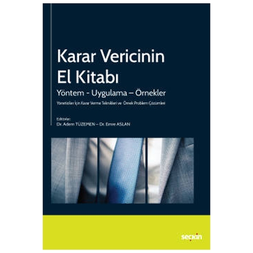 Karar Vericinin El Kitabı - Adem Tüzemen, Emre Aslan