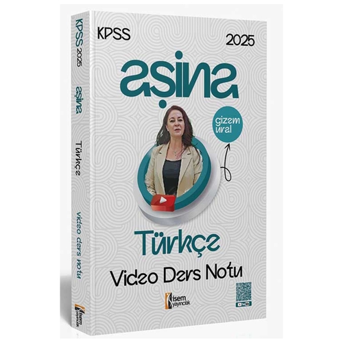 KPSS Aşina Türkçe Ders Notları İsem Yayınları 2025