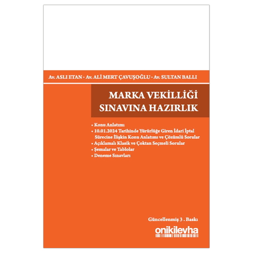 Marka Vekilliği Sınavına Hazırlık - Sultan Ballı, Ali Mert Çavuşoğlu, Aslı Etan
