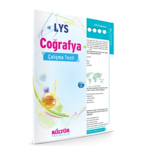 LYS Coğrafya Çalışma Testi - Kültür Yayıncılık