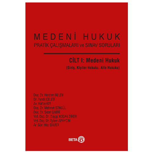 Medeni Hukuk Cilt 1 Medeni Hukuk - Herdem Belgen