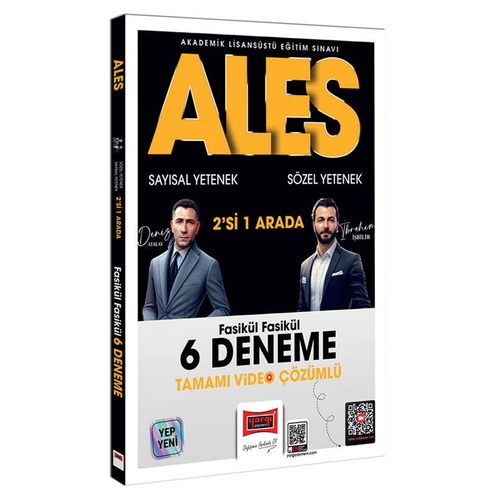 ALES Sayısal-Sözel 2\'si Bir Arada Fasikül Fasikül 6 Deneme Yargı Yayınları 2026