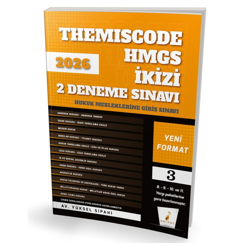 HMGS İkizi Themiscode 2 Fasikül Deneme Pelikan Yayınları 2026
