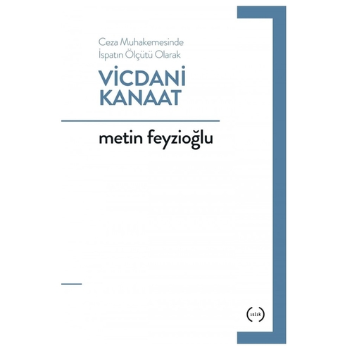 Vicdani Kanaat - Metin Feyzioğlu