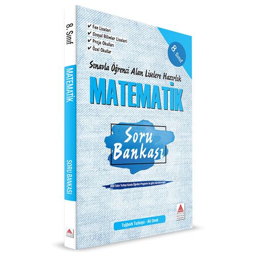 8. Sınıf Matematik Soru Bankası Liselere Hazırlık Delta Kültür Yayınları