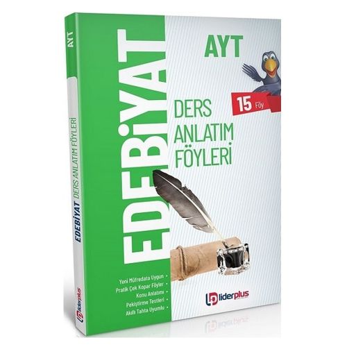 AYT Edebiyat Ders Anlatım Föyleri Lider Plus Yayınları