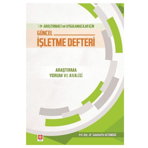Güncel İşletme Defteri - Salahattin Altundağ
