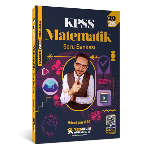 KPSS Genel Yetenek Atölye Serisi Matematik Soru Bankası Yediiklim Yayınları 2026