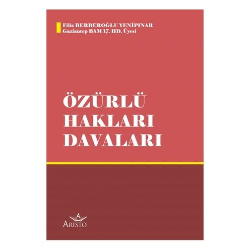 Özürlü Hakları Davaları - Filiz Berberoğlu Yenipınar