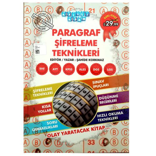 Paragraf Şifreleme Teknikleri - Akıllı Adam Yayınları