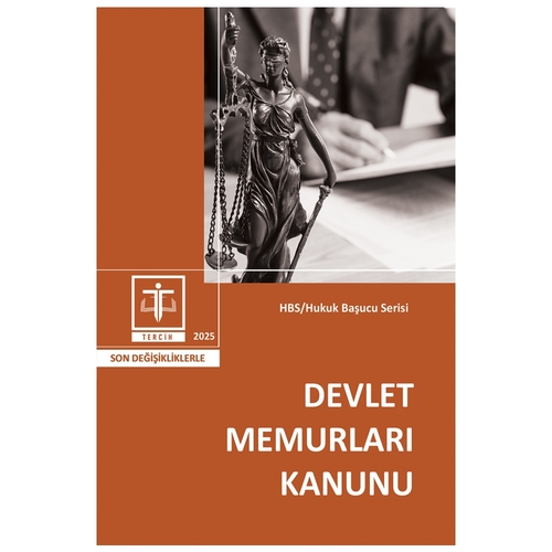 Devlet Memurları Kanunu - Tercih Yayınları Kanun Metinleri Şubat 2025