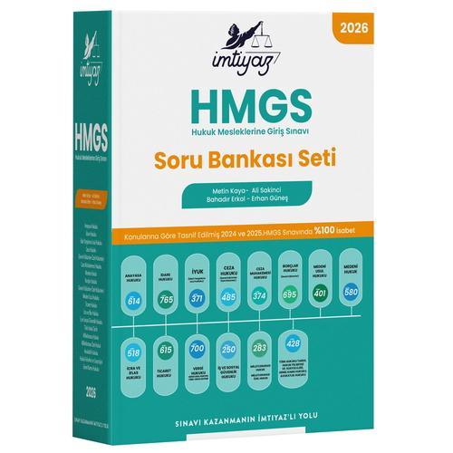 İmtiyaz HMGS Soru Bankası Seti İmtiyaz Yayınları 2026
