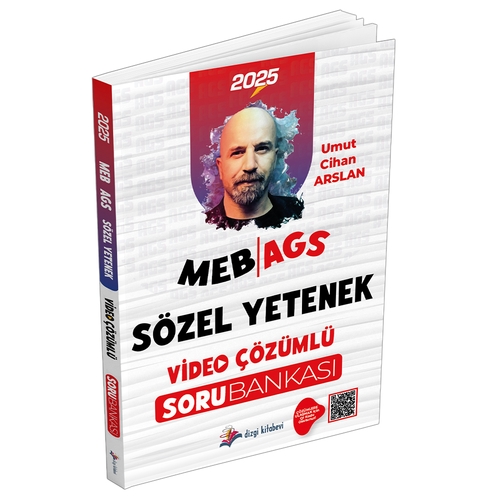 MEB AGS Sözel Yetenek Soru Bankası Dizgi Kitap Yayınları 2025
