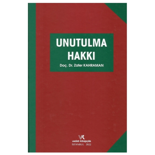 Unutulma Hakkı - Zafer Kahraman