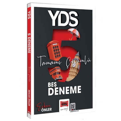 YDS Tamamı Çözümlü 5 Deneme Yargı Yayınları 2025