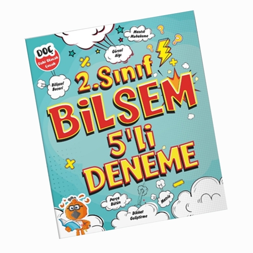 2. Sınıf Bilsem 5 Deneme Dahi Olacak Çocuk Yayınları