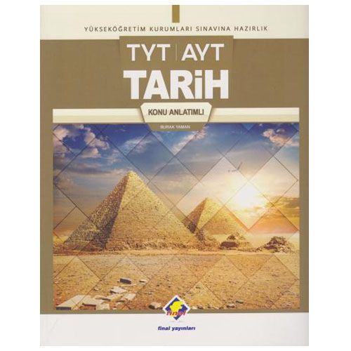 TYT AYT Tarih Konu Anlatımlı Final Yayınları