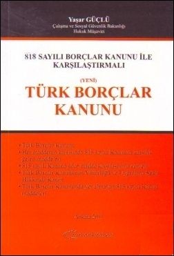 Türk Borçlar Kanunu - Yaşar Güçlü