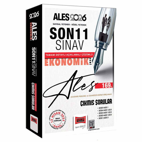 ALES Ekonomik Seri Son 11 Sınav Çıkmış Sorular Yargı Yayınları 2026