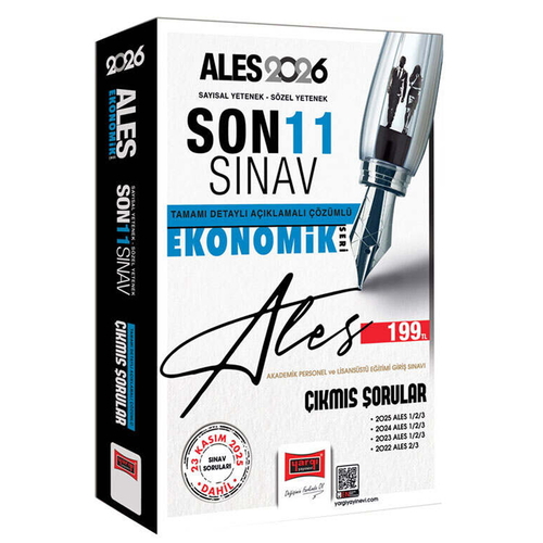 ALES Ekonomik Seri Son 11 Sınav Çıkmış Sorular Yargı Yayınları 2026