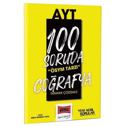 AYT 100 Soruda ÖSYM Tarzı Coğrafya Tamamı Çözümlü Soru Bankası Yargı Yayınları 2023