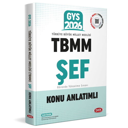 GYS TBMM Şef Konu Anlatımlı Data Yayınları 2026