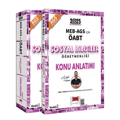 MEB AGS ÖABT Sosyal Bilgiler Öğretmenliği Konu Anlatımı Yargı Yayınları 2025