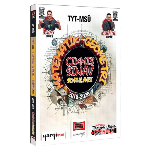TYT MSÜ Matematik Geometri 2018-2026 Çıkmış Sınav Soruları Yargı Yayınları