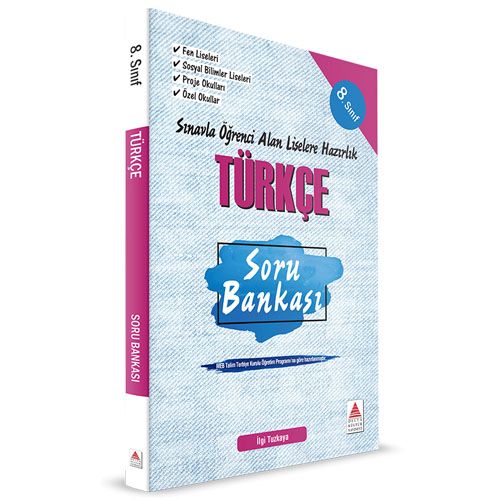 8. Sınıf Türkçe Soru Bankası Liselere Hazırlık Delta Kültür Yayınları