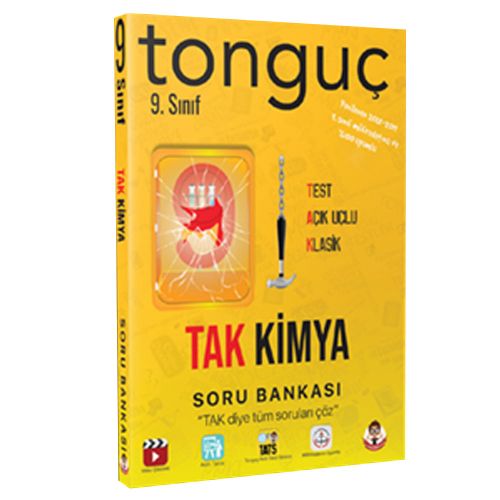 9. Sınıf TAK Kimya Soru Bankası Tonguç Akademi Yayınları
