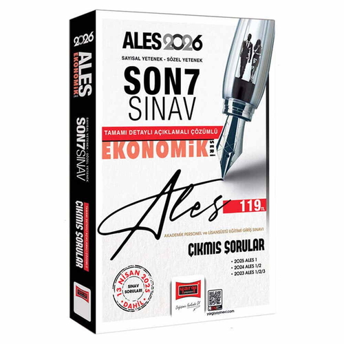 ALES Ekonomik Seri Son 7 Sınav Çıkmış Sorular Yargı Yayınları 2026