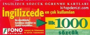 İngilizcede En Çok Kullanılan İlk 1000 Sözcük Fono Yayınları