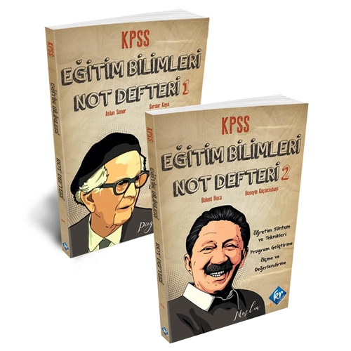 KPSS Eğitim Bilimleri Defterleri 2 Cilt KR Akademi Yayınları 2024