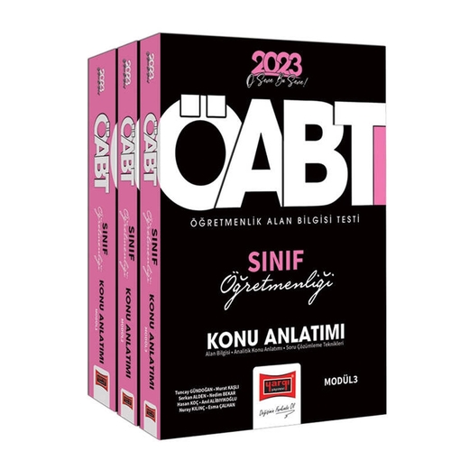 KPSS ÖABT Sınıf Öğretmenliği Konu Anlatımı (3 Cilt) Yargı Yayınları 2023