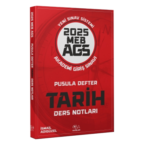 MEB AGS Pusula Defter Tarih Ders Notları CBA Yayınları 2025