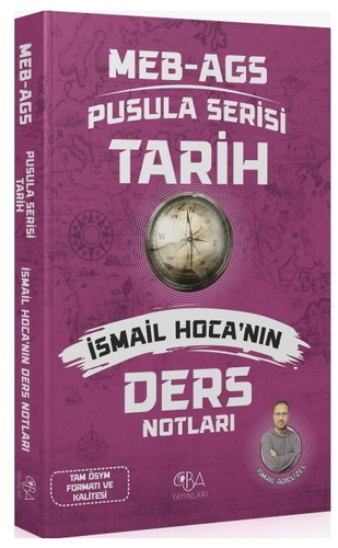 MEB AGS Tarihin Pusulası Ders Notları CBA Yayınları 2026