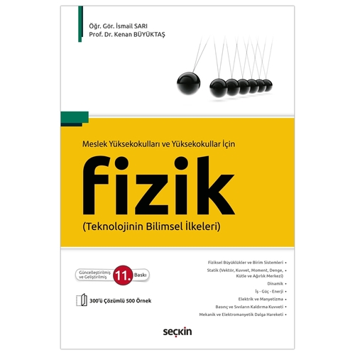 Meslek Yüksek ve Yüksekokullar İçin Fizik - İsmail Sarı, Kenan Büyüktaş