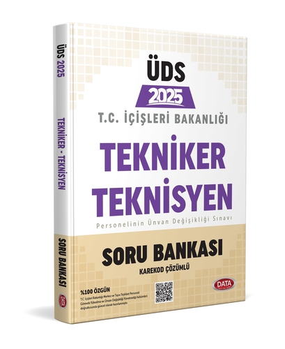 T.C. Gençlik ve Spor Bakanlığı Tekniker Teknisyen ÜDS Soru Bankası Data Yayınları 2025