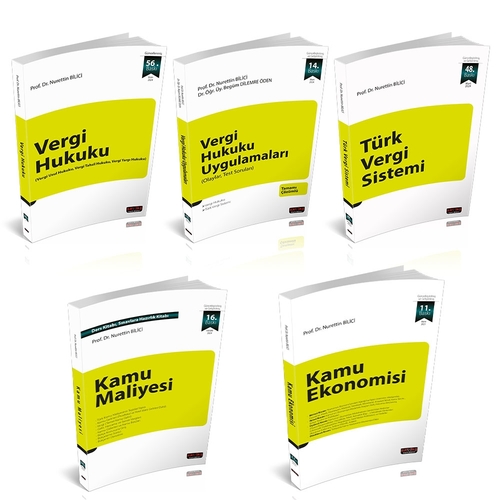 Vergi - Maliye Seti - Nurettin Bilici, Begüm Dilemre Öden