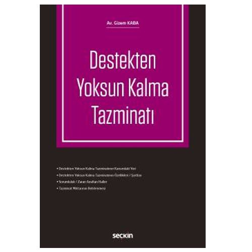 Destekten Yoksun Kalma Tazminatı - Gizem Kaba
