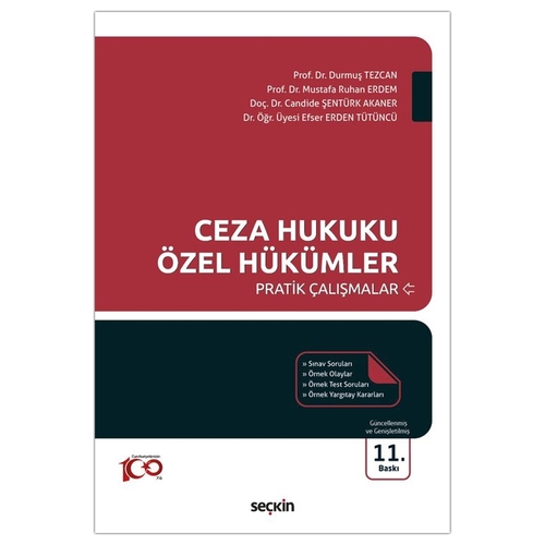 Ceza Hukuku Özel Hükümler Pratik Çalışmalar - Durmuş Tezcan