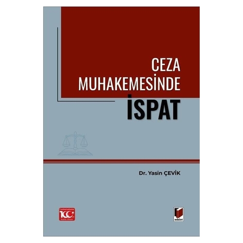 Ceza Muhakemesinde İspat - Yasin Çevik