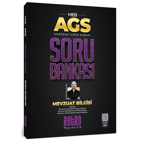MEB AGS Mevzuat Bilgisi Soru Bankası Retro Yayınları 2025