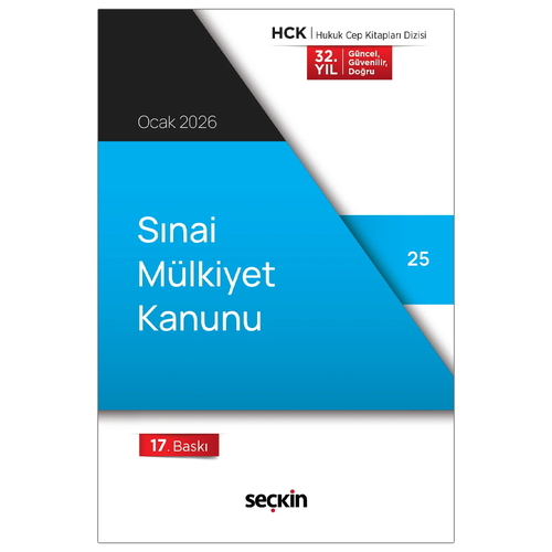Sınai Mülkiyet Kanunu - Seçkin Yayınevi Kanun Metinleri Ocak 2026