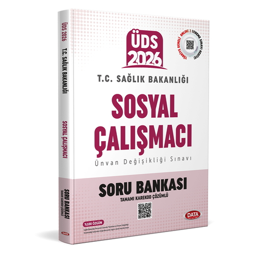 UDS Sağlık Bakanlığı Sosyal Çalışmacı Soru Bankası Data Yayınları 2026