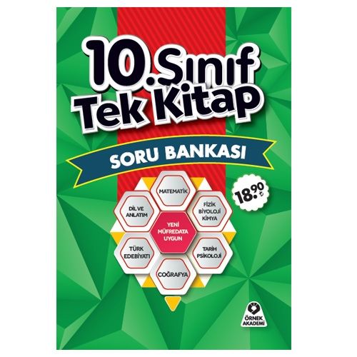 10. Sınıf Tek Kitap Soru Bankası Örnek Akademi Yayınları