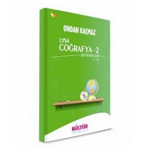 LYS 4 Coğrafya-2 Denemeleri - Kültür Yayıncılık