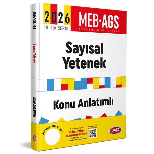 AGS Ultra Serisi Sayısal Yetenek Matematik Konu Anlatımlı Data Yayınları 2026